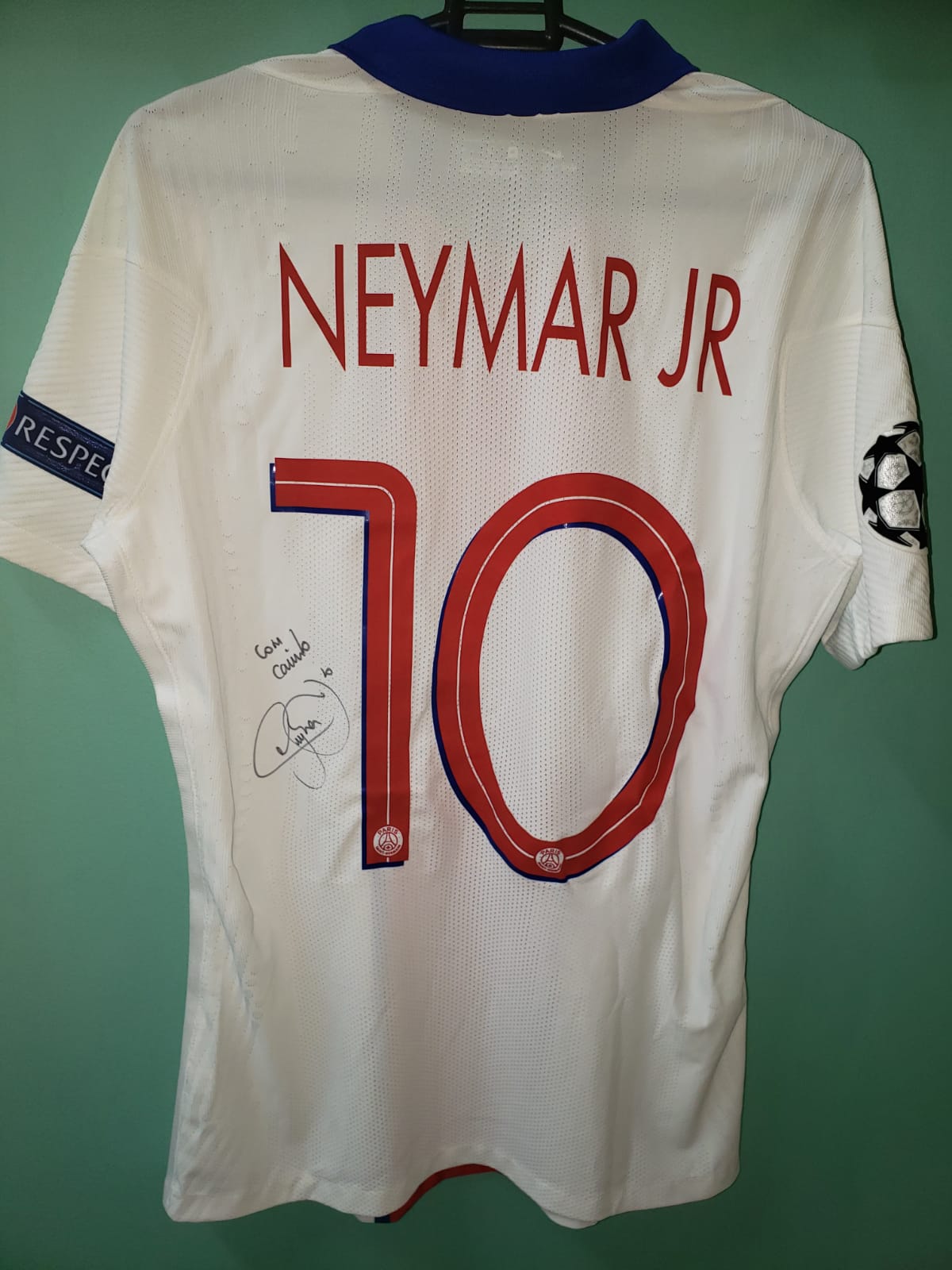 Ação entre Amigos – Camisa Oficial do Neymar Jr